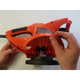 Замена внешнего корпуса Black and Decker WP900