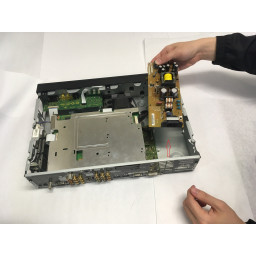 Замена платы источника питания Pioneer Elite PRO-RO6U